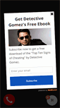 Mobile Screenshot of detectivegomez.com
